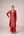 Brick red zardozi  embroidered kurta pants set