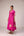 Pink gold applique embroidered angrakha pants set