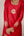 Red gold applique embroidered kurta pants set