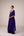 Purple zardozi embroidered kurta pants set