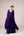 Purple zardozi embroidered kurta pants set