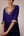 Purple zardozi embroidered kurta pants set
