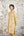 Neutral Yellow Kurta & Waistcoat Set.