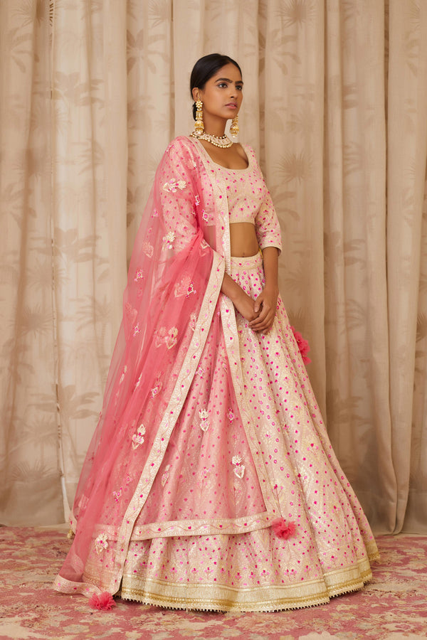 Pink Lehenga Set.