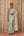 Blush Blue-Green Saree Set.