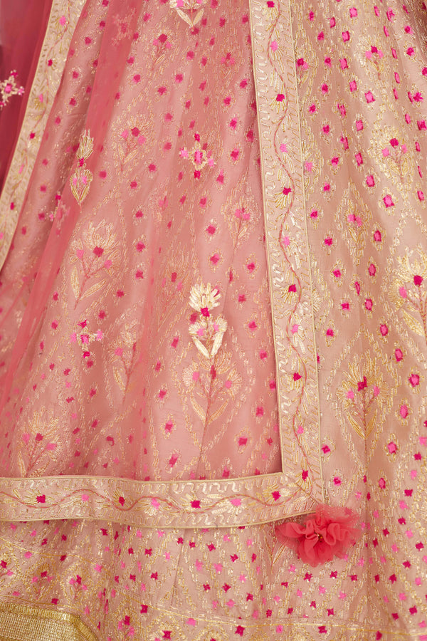 Pink Lehenga Set.