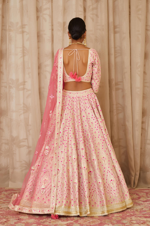 Pink Lehenga Set.