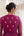 Wine Anarkali Set.