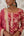 Maroon Coral Kurta Skirt Set.