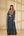 Navy Blue Anarkali Set