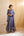 Royal Blue Anarkali Set.