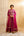 Wine Pink Anarkali Set.