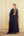 Navy Blue Anarkali Set.