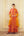 Orange Anarkali Set.
