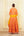Orange Anarkali Set.
