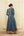 Teal Blue Anarkali Set.