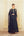Navy Blue Anarkali Set.