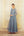 Blue Grey Anarkali Set.