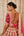 Maroon Lehenga Set.