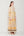 BEIGE ORANGE BLOCK PRINTED GOTA ANARKALI