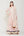 POWDER PINK BLOCK PRINTED GOTA EMBROIDERED ANARKALI