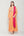 ORANGE PINK BLOCK PRINTED ANARKALI WITH GOTA THREAD WORK