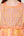 ORANGE PINK BLOCK PRINTED ANARKALI WITH GOTA THREAD WORK