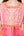 PINK ORANGE BLOCK PRINTED ANARKALI WITH GOTA THREAD WORK
