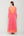 PINK ORANGE BLOCK PRINTED ANARKALI WITH GOTA THREAD WORK