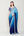 SMOKE BLUE ZARDOZI THREAD WORK SAREE BLOUSE