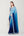 SMOKE BLUE ZARDOZI THREAD WORK SAREE BLOUSE
