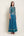 Teal Zardozi long kurta set