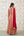 Rust Orange Red Anarkali Set.