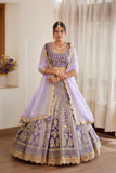 Mauve Purple Lehenga Set.