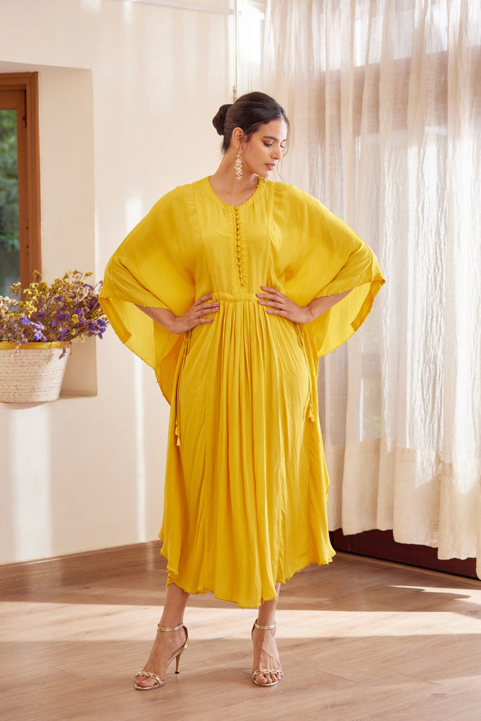 Chiffon kaftan outlet dress