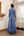 Blue Anarkali Set.