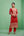 Orange & Red Kurta  Set.