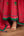 Red Anarkali Set.