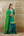 Teal Green Sharara set.