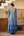 Royal Blue Anarkali Set.
