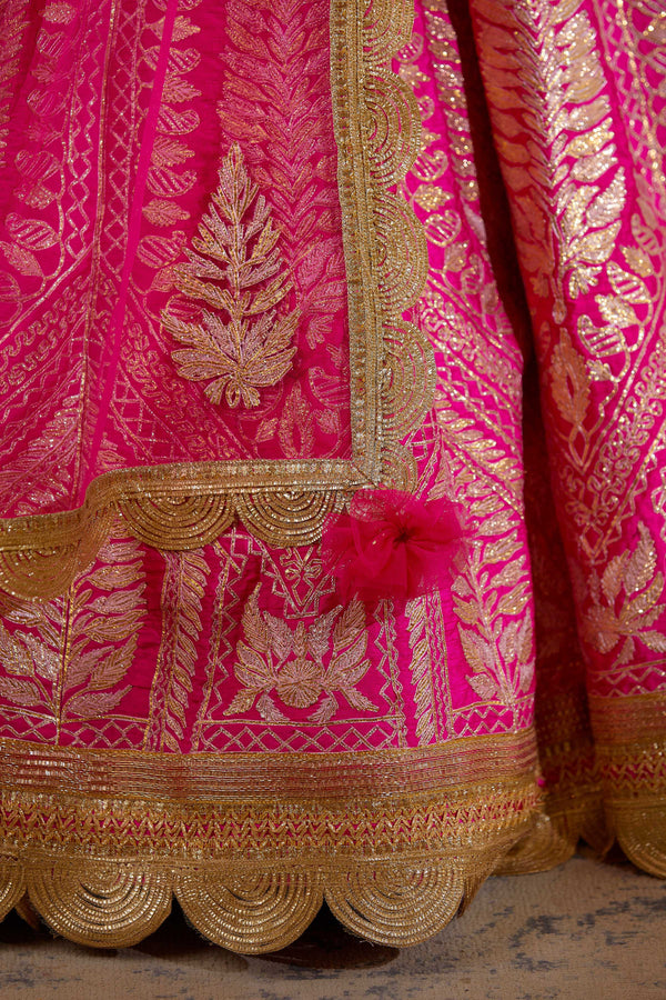 Pink Lehenga set