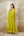 Bright Green Anarkali set.
