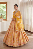 Turmeric Yellow Lehenga Set.