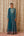 Teal Green Anarkali Set.