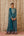 Teal Green Anarkali Set.