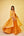 Saffron Orange Skirt Set.