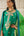 Teal Green Sharara set.