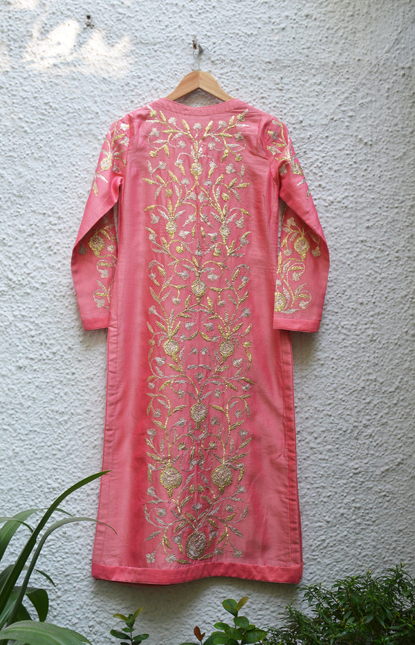 Coral Kurta Set.