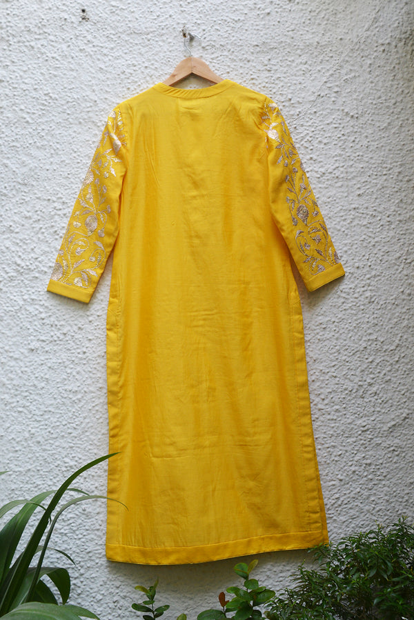 Yellow Kurta Set.