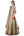 CHAMPAGNE SILK LEHENGA SET.